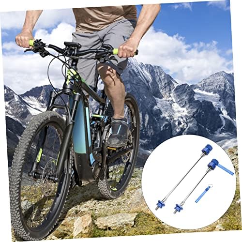 АБАОДАМ 1 Постави рачка за анти-брзо ослободување на велосипед за замена на велосипед, дел од велосипед дел метално сино универзално
