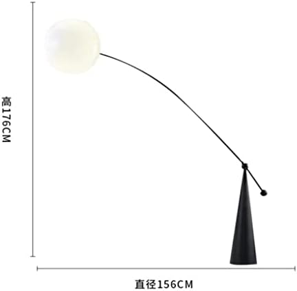 LDCHNH Нордиска софа веднаш до подната ламба за дневна соба може да биде прилагодлива нето црвена ламба за декорација на ламба