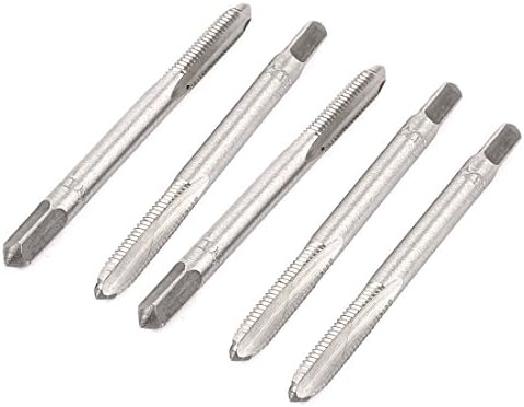 AEXIT M4 HSS TAPS 3 FLUTES MACHINER SCRENG THERGE METRIC CONNECTOR ALLAM ALLAM 56MM TAPS TAPS LONG 5PCS