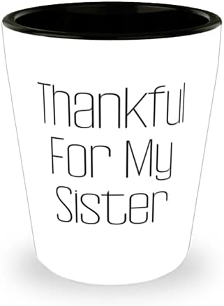 Благодарен За Мојата Сестра Застрелан Стакло, Сестра Керамички Чаша, Забава За Сестра