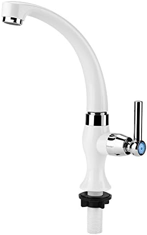 ABS пластична единечна ладна тапа вода од чешма за кујна мијалник за бања додатоци G1/2 алатка