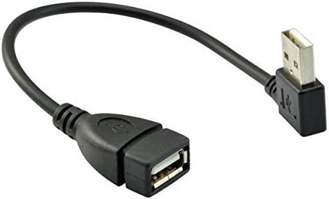 USB USB 2.0 Продолжен Кабел-Лево И Десно Агол Машко На Женско-0,7 Стапки