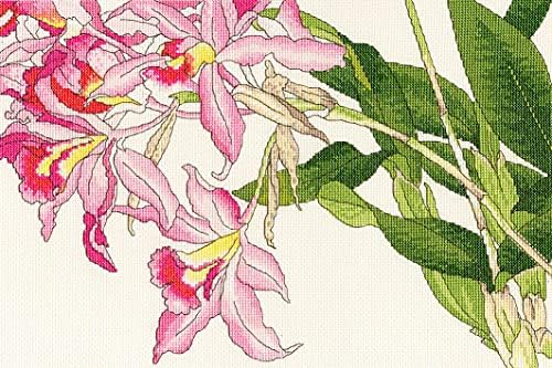 Thethy Threads Cross Stitch комплет - цути на орхидеи