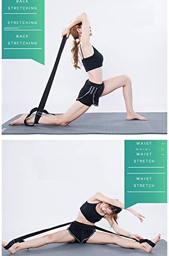 Сикол Гуангминг - лента за истегнување на нозете на флексибилноста на вратата за физикална терапија, пилатес, танц и гимнастика,