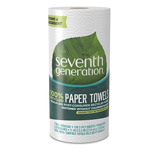 Хартиени Крпи од седмата Генерација, Рециклирана Хартија, 2-слоја, 1 Ролна