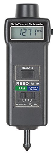 Рид инструменти R7140 Комбинација на контакт/тахометар за фотографии,