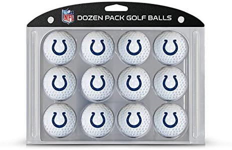 Team Golf NFL десетина регулативи со големина на голф топки, 12 пакувања, целосна боја на отпечаток на екипа со целосна боја