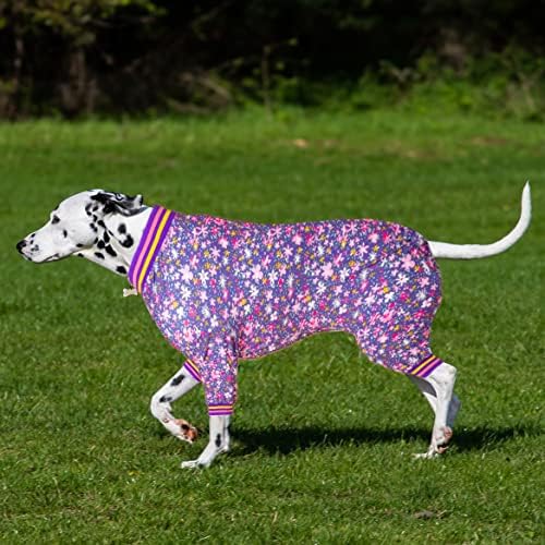 Ловинпет ПЈС за раса со големи димензии, УВ и пост оперативна заштита кучиња пижами, покриеност со големи кучиња, лесни ретро