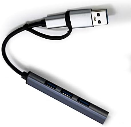 SGIN USB C Hub, USB C Splitter, 5V/3A USB C ДО USB Адаптер, 4 Порти USB C Адаптер, USB C ДО USB Адаптер ЗА ЛАПТОП, Chromebook,