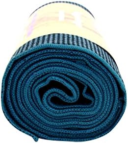 Hugger Mugger Yoga пешкир - полноќ - мека, апсорбирана, брзо сушење, поддршка за не лизгање, употреба од себе или преку јога