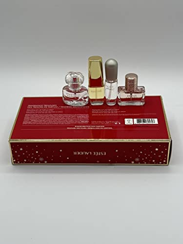 Мирис на миризби на Ести Лаудер 4-парчиња мини патувачки подароци поставени празници 2022 година