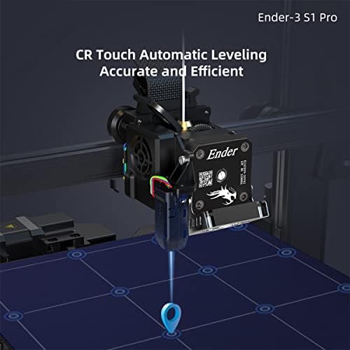 Creality Ender-3 S1 PRO 3D печатач Карактеристики 300 ° C Млази со висока температура Сприт директна двојна опрема Екстрадудер