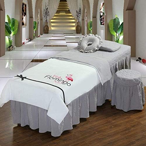 Massionуан микрофибер масажа за масажа поставува кревет здолниште со валент лист со седиште за одмор за миење садови за масажа
