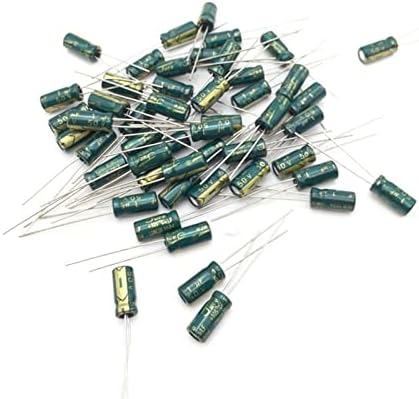 Кондензатори на NHOSS 50pcs/lot 1uf 50v 1mf 105c 5x11mm алуминиум електролитски кондензатор 50v1uf радијално олово 50 парчиња