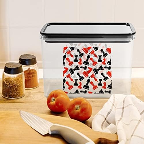 Шах Контејнер За Складирање Храна Пластични Проѕирни Кутии За Складирање Со Капак За Заптивка