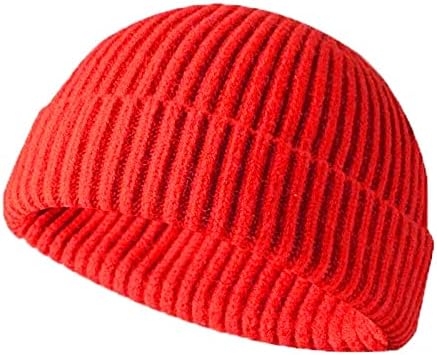 Зимски капи за мажи жени мека истегнување густа симпатична цврста боја на отворено спакувано зимско капаче за трчање скијање