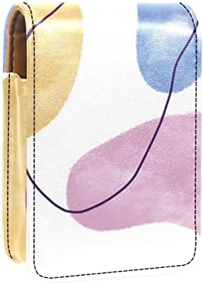 Кармин за шминка ОРИУКАН торба ЗА кармин со огледало пренослив торбичка за складирање кармин организатор за складирање сјај
