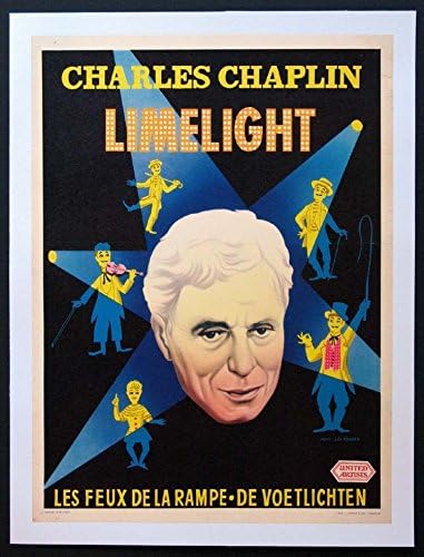 Лиментот Чарлс Чаплин 1952 Белгиски постер