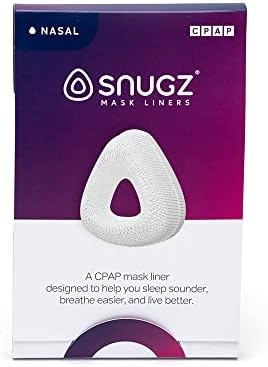 Liners Mask Snugz CPAP: Машината што може да се перат, со највисоки назални маски, пакет од 2 трае 90 дена