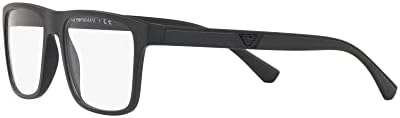 Емпорио Армани Машки Еа4115 Очила за Сонце Со Два Заменливи Клипови Правоаголни