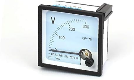 Класа X-Ree Class 1,5 AC 0-300V опсег Аналоген напон на напон на напон на напон, мерач на панел CP-72 (Misuratore DI Voltmetro