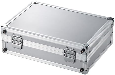 Санва Торба За Снабдување - Ал5сл Безбедносна Алуминиумска Кутија Со Брава, Широка 15,6 Инчи, Произведена Во Јапонија