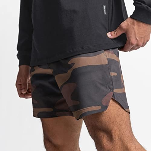 Шорцеви за мажи на плажа, 5 шорцеви за вежбање во теретана, опремени кратки панталони за бодибилдинг