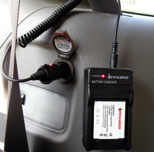 Itekiro AC Wall DC Car Battery Chit Chat For Olympus Li-30B Li-30C 200483 + Itekiro 10-во-1 USB кабел за полнење