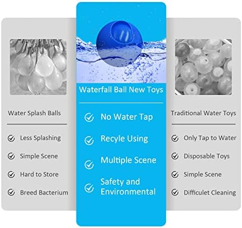 Мести 16 парчиња балони за еднократно вода, само -запечатување силиконски водни бомби Брзо пополнете ги играчките на отворено