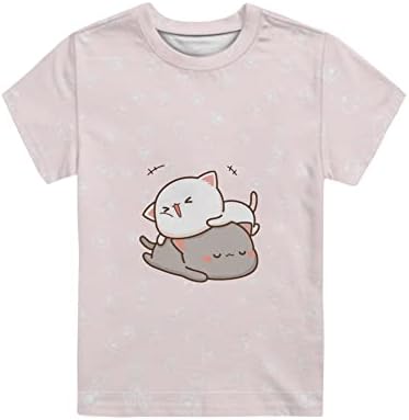 Полеро симпатична axolotls маица Деца тимови случајно влечење на маичка за девојчиња за момчиња