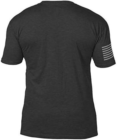 7.62 Дизајн на американската морнарица тип III „Камо текст“ машка маица Хедер Црна