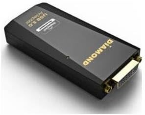 Diamond Multimedia Diamond BVU3500 DL -3500 Графички адаптер - USB 3.0 - 2560 x 1600 - DVI
