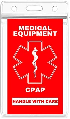 CPAP Медицински предупредување Опрема за багаж - Рачка со грижа, ДОТ и АЦАА Регулатива Количина