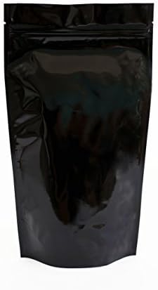 Црн Милар Торби За Стоење Торби Со Патент 6 Х 9 Х 3,5 инчи 100 парчиња