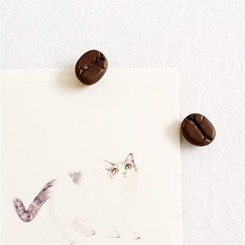 ygqzm 100/пакет кафе зрна од патеки со пловила почувствувана плоча од плута, специјални нокти во облик на облик на големи нокти