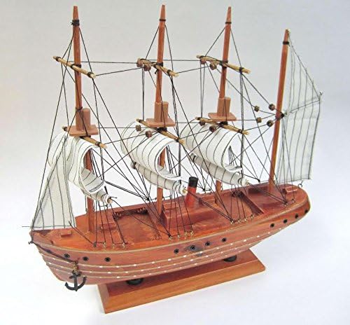 ТАСМА СС Гаелски пареа за брод за стартер чамци: Изградете свој дрвен модел брод