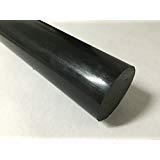 Ацетал кополимер пластична тркалезна шипка со дијаметар 7/8 , 24 должина - црна боја