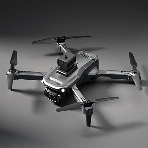 Мини дрон - дрон со далечински управувач со 4 4K HD фотоапарати, Играчки дрон Интелигентно избегнување на пречки, надморска