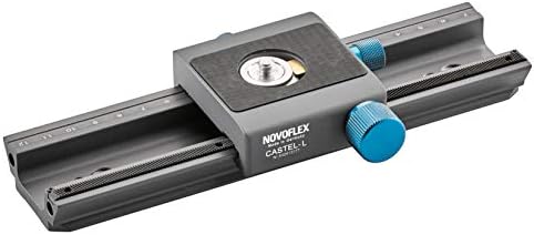 Novoflex Miniconnect Focusing Rail Rack Rack со база за брзо ослободување и плоча