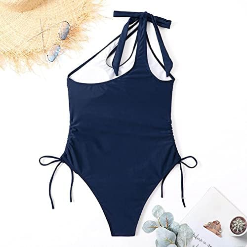 Yubnlvae облека за пливање за жени Едно парче Слимфит Контрола на стомакот V вратот вратоврска 2023 летен плажа за одмор трендовски