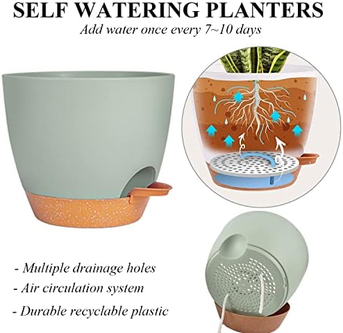 Закачалки за растенија со макраме со буклиф со садови за самодоверба 3 пакувања што висат насадувачи за растенија во затворен простор