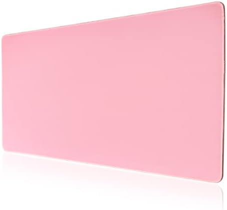 Кусма Розова подлога За Гејмерски Глушец,, Голема ПОДЛОГА ЗА ГЛУВЧЕ XL, Голема Гумена Подлога За Глувци Што Не Се Лизга Со Зашиени