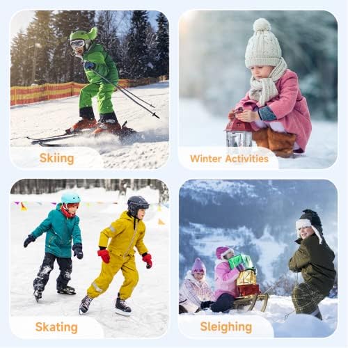 Пронаоѓање Деца Скијачки Чорапи, 2 Пара /3 Пара Топли Памучни Сноуборд Чорапи Момчиња Девојки За Скијање На Отворено Студено