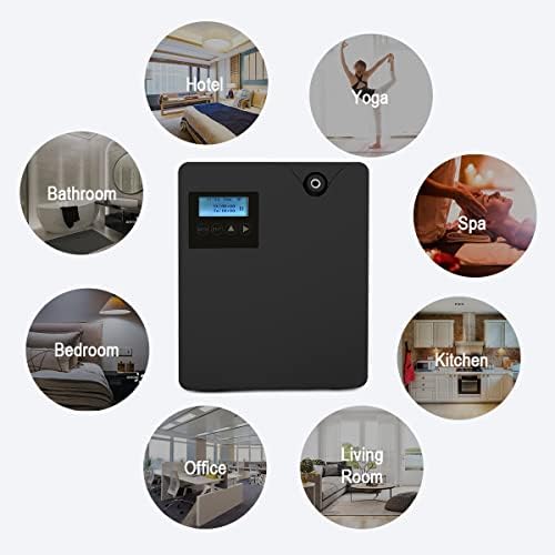 Хитски Мирис Воздух Машина За Дома, Bluetooth &засилувач; WiFi Паметни Мирис Воздух Машина Со Небулизирање Технологија, 300ml