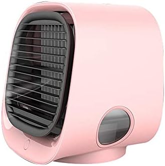 Лилианг- - испарувачки ладилници мини преносен вентилатор за климатик, 3 брзина на ветер Испарувачки ладилник на воздухот, тивок