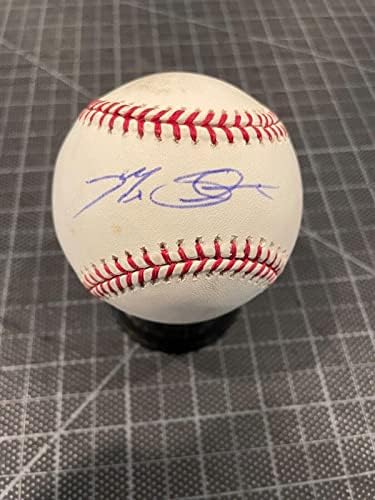 Макс Шерцер Националци Newујорк Метс сингл потпишан бејзбол JSA автентично - автограмирани бејзбол