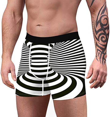 Слики за пливање за мажи 3Д печати Брзо сув табла шорцеви од плажа за капење Спортски долна облека долги рамни панталони